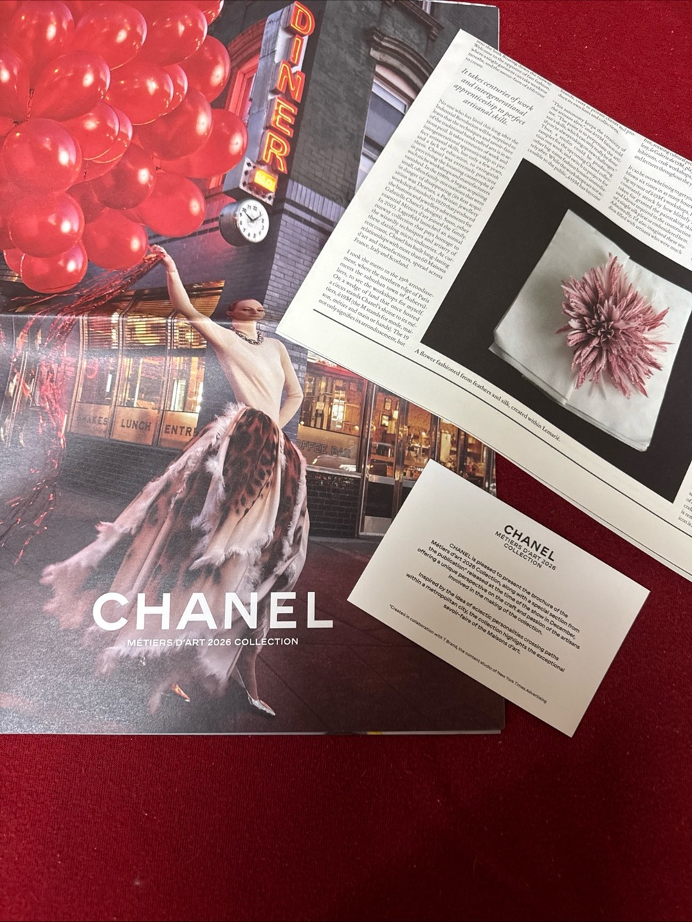 CHANEL MÉTIERS D'ART 2026 COLLECTION Poster Magazine - Picture 10 of 11